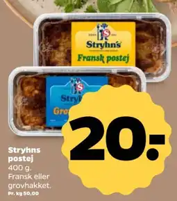 Netto Stryhns postej tilbud