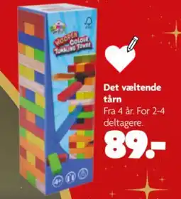 Fætter BR Woody Wooden Colour Tumbling Tower tilbud