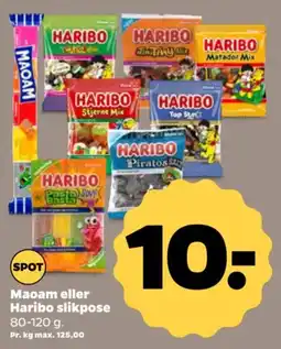 Netto Maoam eller Haribo slikpose tilbud
