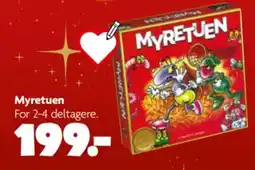 Fætter BR Myretuen tilbud