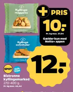Netto Dyb-frost Kyllinge schnitzler tilbud