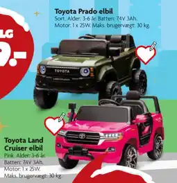 Fætter BR Toyota Prado elbil tilbud