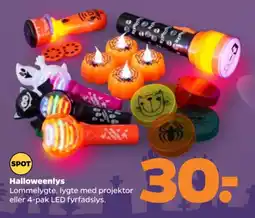 Netto Halloweenlys tilbud