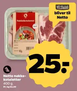 Netto Netto nakkekoteletter tilbud