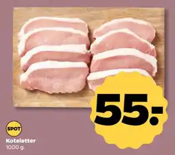 Netto Spot Koteletter tilbud