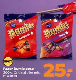 Netto Fazer Dumle pose tilbud