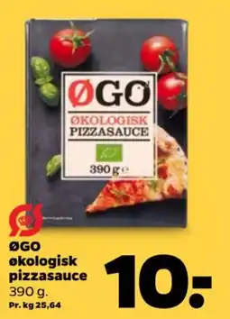 Netto ØGO økologisk pizzasauc tilbud