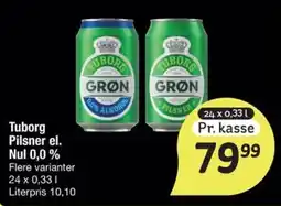 Fakta Tyskland Tuborg Pilsner el. tilbud