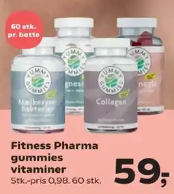 Kvickly Fitness Pharma gummies vitaminer tilbud