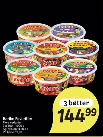 Haribo Favoritter