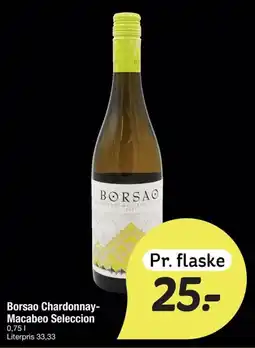 Fakta Tyskland Borsao Chardonnay-Macabeo Seleccion tilbud