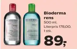 Kvickly Bioderma rens tilbud