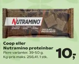 Kvickly Nutramino proteinbar tilbud