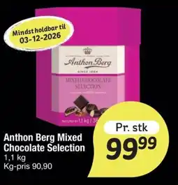Fakta Tyskland Anthon Berg Mixed Chocolate Selection tilbud