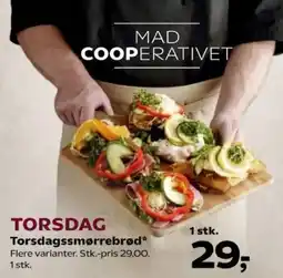 Kvickly Mad Coop Erativet Torsdagssmørrebrød tilbud
