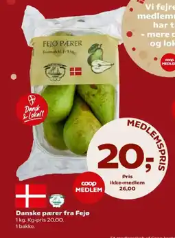 Kvickly Fejø Pærer tilbud