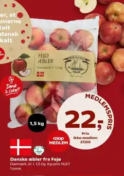 Kvickly Fejø æbler tilbud