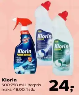 Kvickly Klorin tilbud