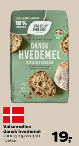 Kvickly Valsemøllen hvedemel tilbud
