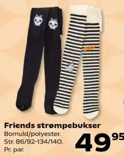 Kvickly Friends strømpebukser tilbud
