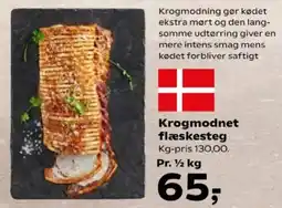 Kvickly Krogmodnet flæskesteg tilbud