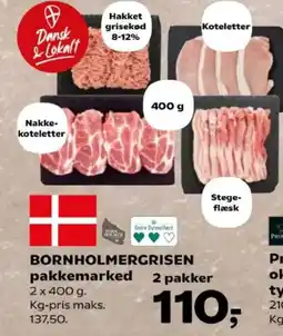 Kvickly Bornholmergrisen pakkemarked tilbud