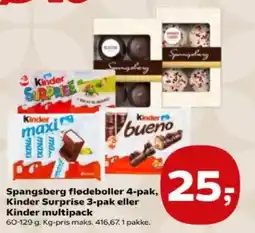 Kvickly Spangsberg flødeboller tilbud