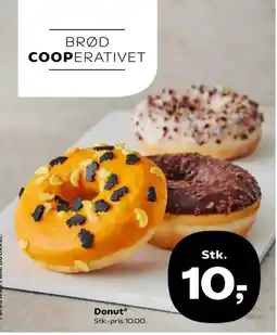 Kvickly Brød CoopErativet Donut tilbud