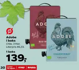 Kvickly Adobe i boks tilbud