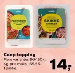 Kvickly Coop topping tilbud
