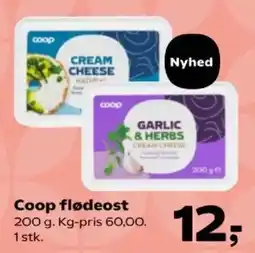 Kvickly Coop flødeost tilbud