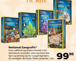 Kvickly National Geographic Crystal Lab tilbud
