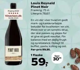 Kvickly Louis Reynald Pinot Noir tilbud