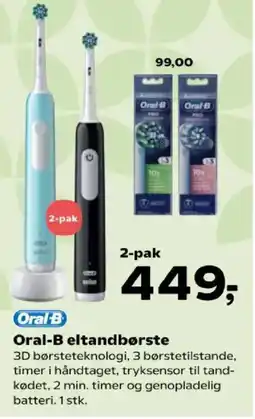 Kvickly Oral-B eltandbørste tilbud