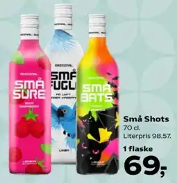 Kvickly Små Shots tilbud