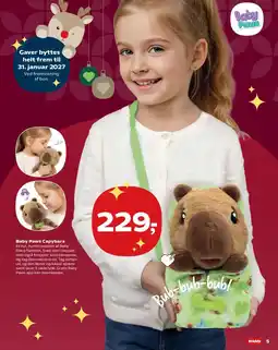 Kvickly Baby Paws Capybara tilbud