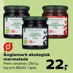 Kvickly Änglamark marmelade tilbud