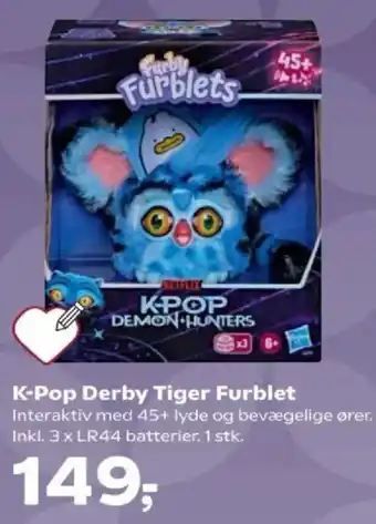 Furby Furblets K-Pop Derby Tiger Furblet