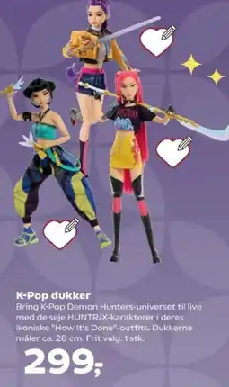 Kvickly K-Pop dukker tilbud