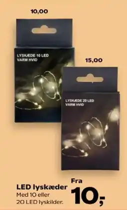 Kvickly LED lyskæder tilbud