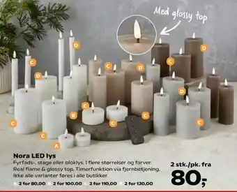 Nora LED lys