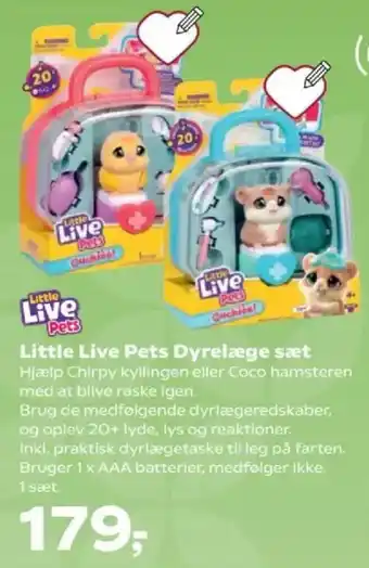 Little Live Pets Dyrelæge sæt