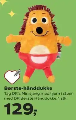 Kvickly DR Børste Hånddukke tilbud