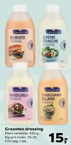 Kvickly Graasten dressing tilbud