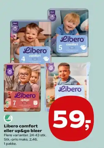 Libero comfort eller up&go bleer