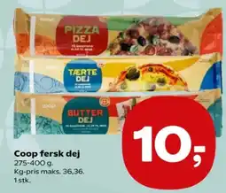 Kvickly Coop fersk dej tilbud