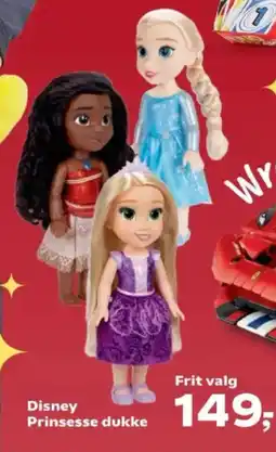 Kvickly Disney Prinsesse dukke tilbud