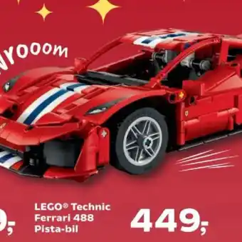 LEGO® Technic Ferrari 488 Pista-bil