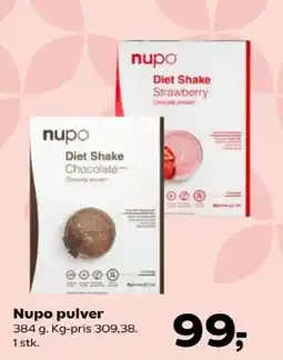 Kvickly Nupo pulver tilbud