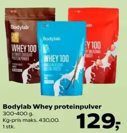Kvickly Bodylab Whey proteinpulver tilbud